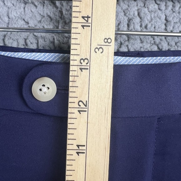 Peter Millar Pants Mens 38L Durham High-Drape Performance EB78 Blue Golf 38x31 - Picture 12 of 16